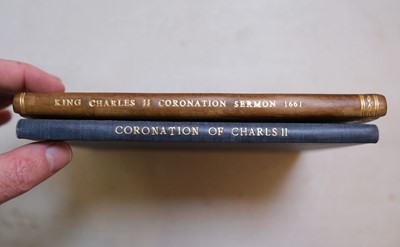Lot 169 - Charles II. The Form and Order of the Coronation of Charls II, 1660