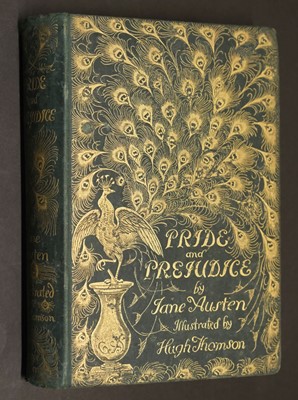 Lot 604 - Austen Pride and Prejudice, 2nd 'Peacock' edition, 1895