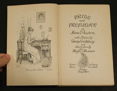 Lot 604 - Austen Pride and Prejudice, 2nd 'Peacock' edition, 1895