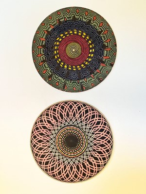 Lot 143 - Zoetrope Discs. A collection of 20 vintage zoetrope discs, c. 1890s