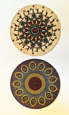 Lot 143 - Zoetrope Discs. A collection of 20 vintage zoetrope discs, c. 1890s
