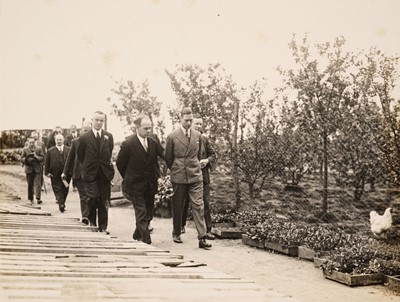 Lot 223 - Photograph Album. 'Natsopa' memorial home, Wellsborough, Visit of H.R.H. The Duke of York, 1928