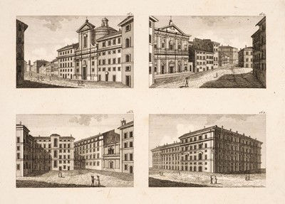 Lot 36 - Kraus (Georg Friedrich, publisher). Raccolta di Num 160 vedute dell Citta.., di Roma, circa 1800