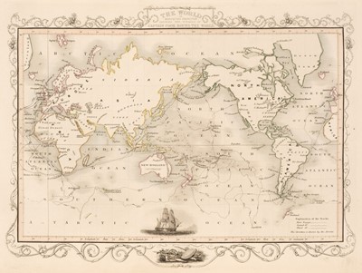 Lot 44 - Montgomery Martin (R. editor). Tallis's Illustrated Atlas and Modern History of the World, 1851