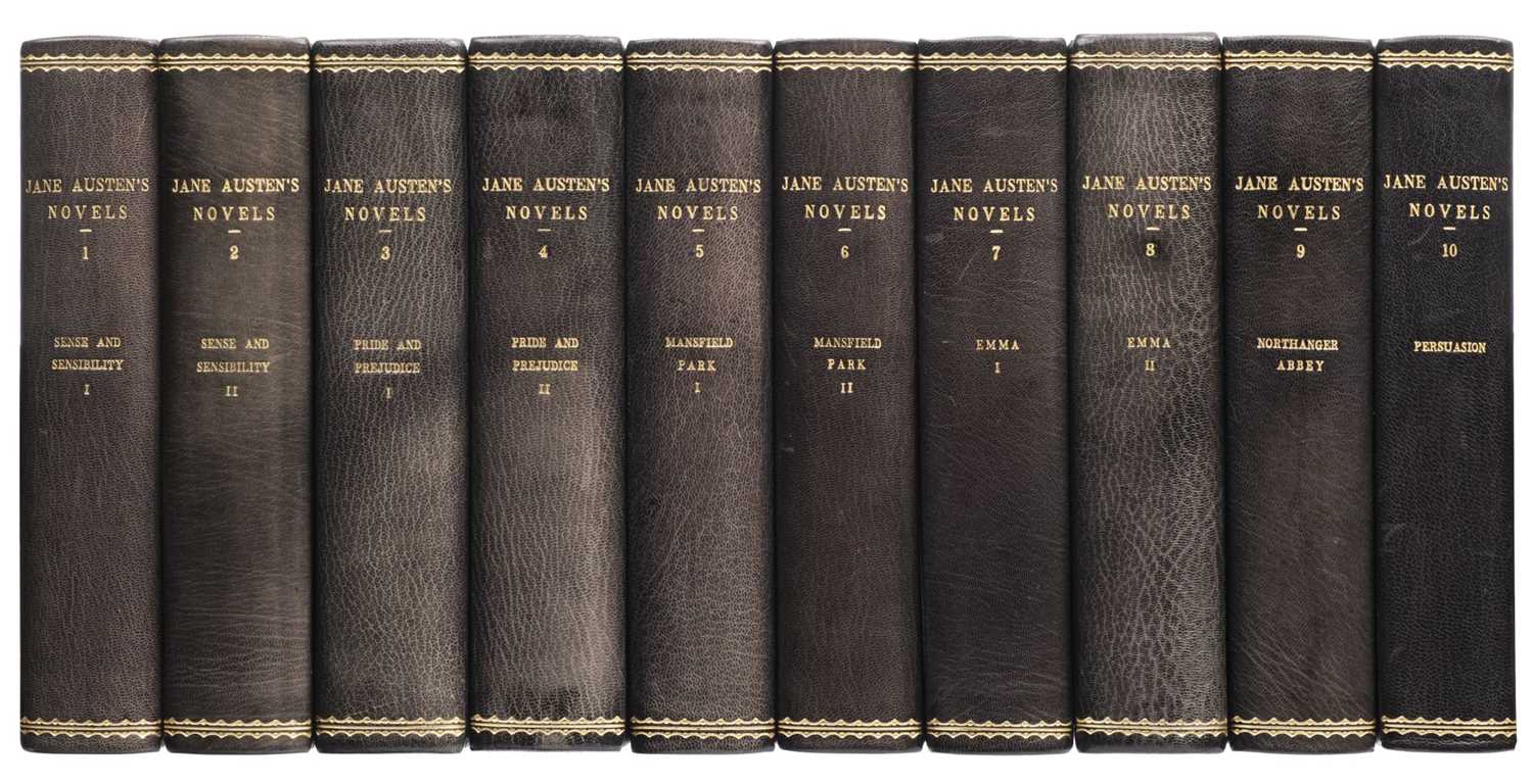 Lot 614 - Austen (Jane). The Novels, The Winchester edition, 10 volumes, Edinburgh: John Grant, 1905