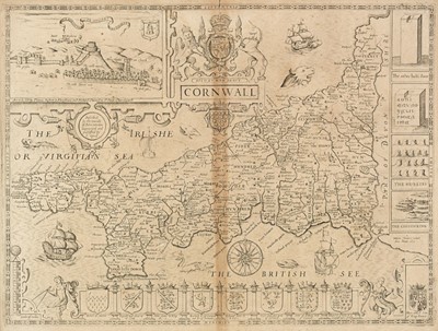 Lot 131 - Cornwall. Speed (John), Cornwall, Thomas Bassett & Richard Chiswell [1676]