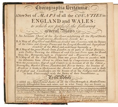 Lot 70 - Badeslade (Thomas & William Henry Toms). Chorographiae Britanniae, 1742