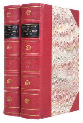 Lot 12 - Burton (Richard F). The Lake Regions of Central Africa, 1st edition, 2 volumes, 1860