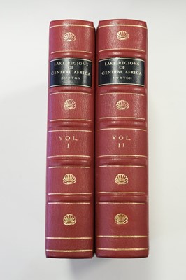 Lot 12 - Burton (Richard F). The Lake Regions of Central Africa, 1st edition, 2 volumes, 1860