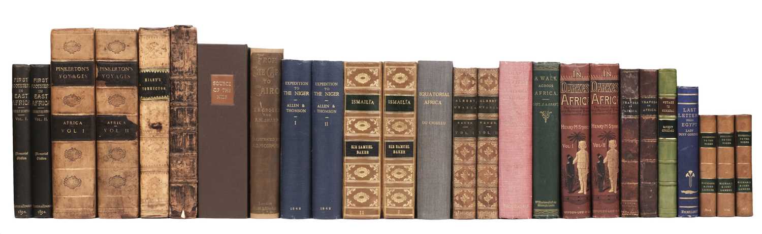 Lot 7 - Baker (Samuel White). The Albert N'yanza,  1st edition, 2 volumes, 1866