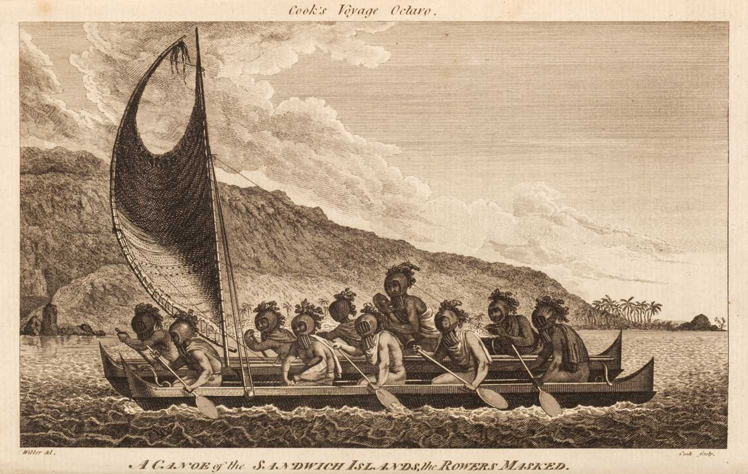Lot 15 - Cook (James). A Voyage to the Pacific Ocean, 1st abridged edition, 4 volumes, 1784