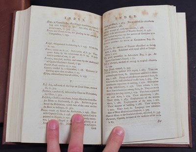 Lot 15 - Cook (James). A Voyage to the Pacific Ocean, 1st abridged edition, 4 volumes, 1784