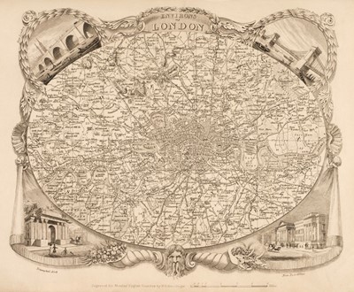 Lot 76 - Moule (Thomas). An untitled part atlas, circa 1837