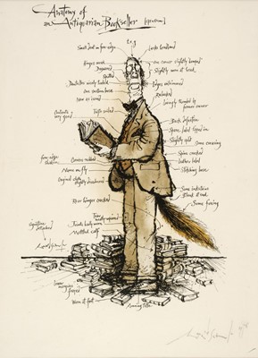 Lot 222 - Searle (Ronald, 1920-2011). Anatomy of an Antiquarian Bookseller, 1976

march 2023