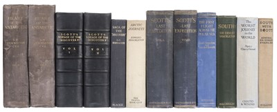 Lot 55 - Shackleton (Ernest). The Heat of the Antarctic, 1st edition, 2 volumes, 1909