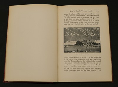 Lot 10 - Borchgrevink (Carsten). First on the Antarctic Continent, 1st edition, London: George Newnes, 1901