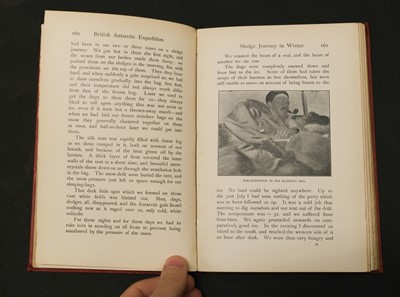 Lot 10 - Borchgrevink (Carsten). First on the Antarctic Continent, 1st edition, London: George Newnes, 1901