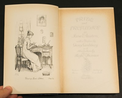 Lot 600 - Austen (Jane). Pride and Prejudice, 1st 'Peacock' edition, 1894