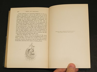 Lot 600 - Austen (Jane). Pride and Prejudice, 1st 'Peacock' edition, 1894