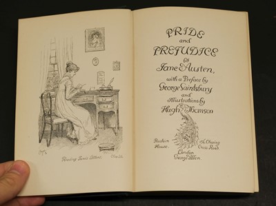 Lot 603 - Austen (Jane). Pride and Prejudice, 2nd 'Peacock' edition, London: George Allen, March 1895