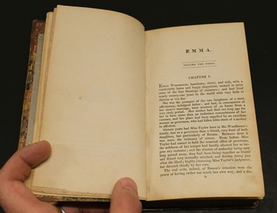 Lot 591 - Austen (Jane). Emma, London: Richard Bentley, 1836