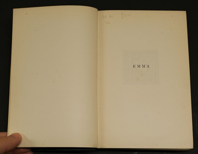 Lot 608 - Austen (Jane). Emma, London: George Allen, 1898