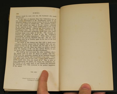Lot 608 - Austen (Jane). Emma, London: George Allen, 1898