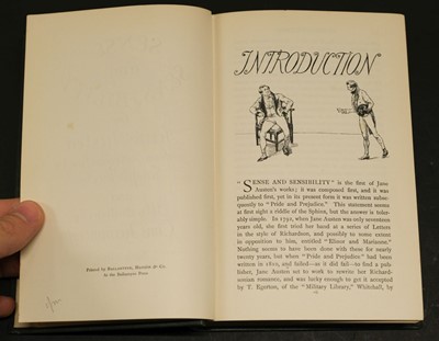 Lot 610 - Austen (Jane). Sense and Sensibility, London: George Allen, 1899