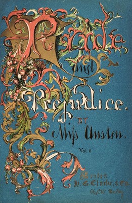 Lot 592 - Austen (Jane). Pride and Prejudice, volume 2 only, H.G. Clarke and Co., 1844