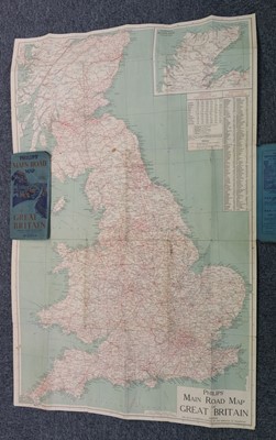 Lot 144 - Folding Maps. A Collection of six maps, mostly 19th-century