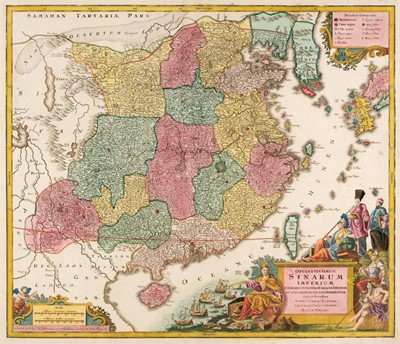 Lot 128 - China. Lotter (Tobias Conrad), Opulentissimum Sinarum Imperium..., circa 1760