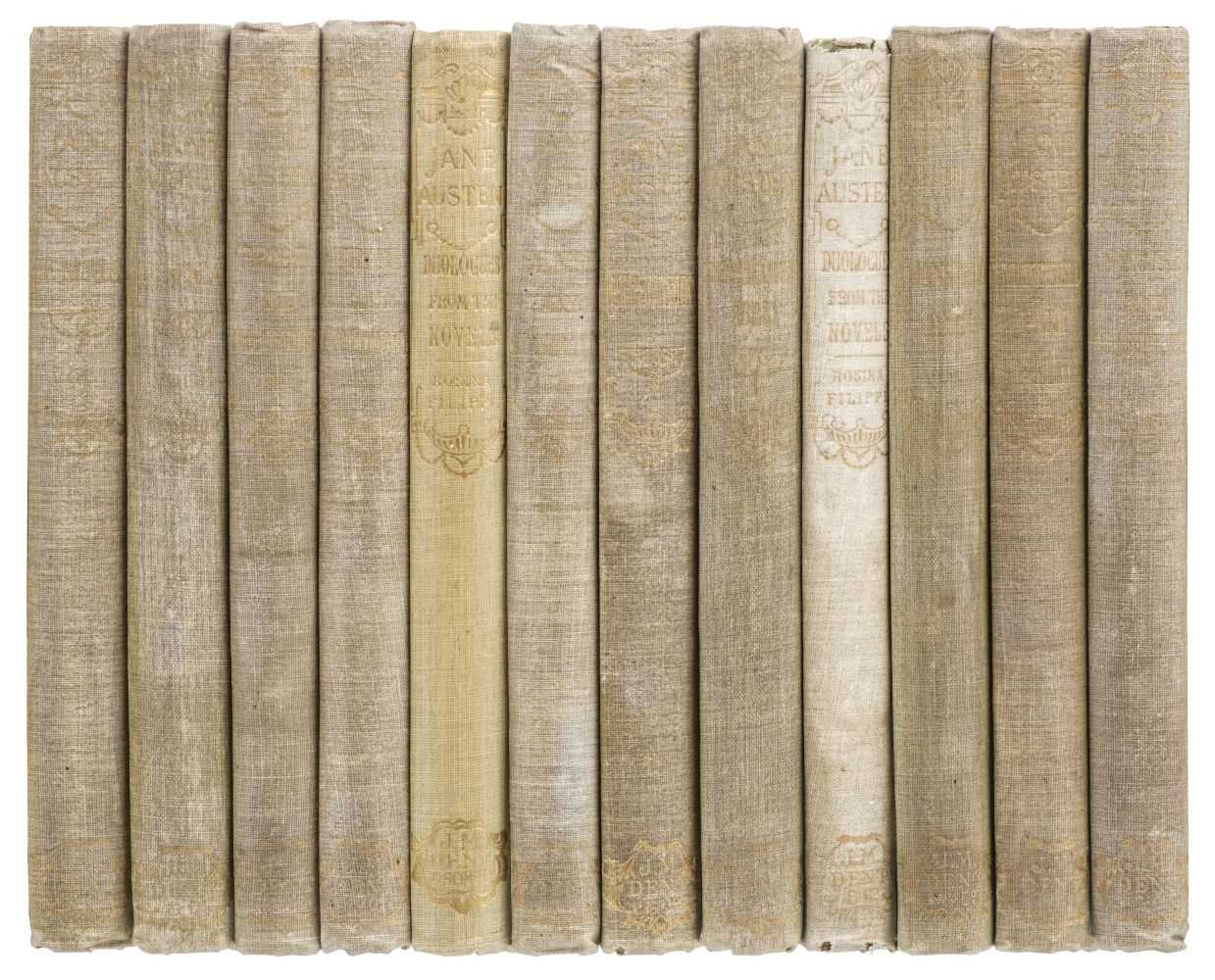 Lot 599 - Austen (Jane). Novels, 1st edition thus, 12 novels, London: J.M. Dent, 1892