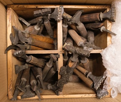 Lot 339 - Handle letters. Five sets of handle letters