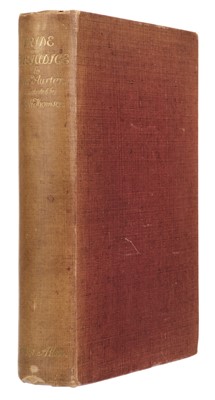 Lot 602 - Austen (Jane). Pride and Prejudice, large paper copy, London: George Allen, 1894