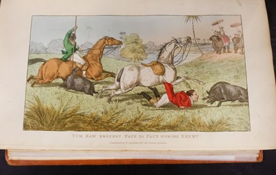 Lot 20 - D'Oyly (Charles). Tom Raw, The Griffin:.., London: printed for R. Ackermann, 1828