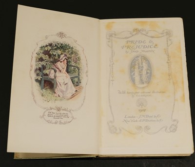 Lot 617 - Austen (Jane). Novels, 6 volumes, London: J.M. Dent & Co.; New York: E.P. Dutton & Co., 1907-09