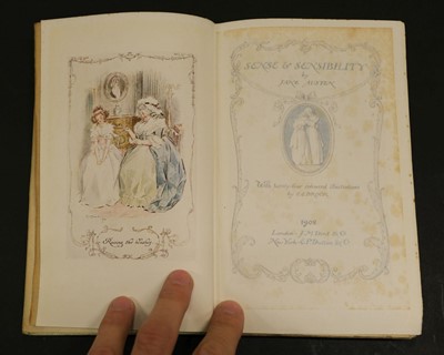 Lot 617 - Austen (Jane). Novels, 6 volumes, London: J.M. Dent & Co.; New York: E.P. Dutton & Co., 1907-09