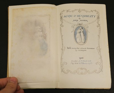 Lot 617 - Austen (Jane). Novels, 6 volumes, London: J.M. Dent & Co.; New York: E.P. Dutton & Co., 1907-09