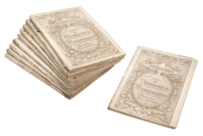 Lot 304 - Beeton (Isabella). Mrs Beeton's Book of Household Management, 10 parts (of 12), circa 1869