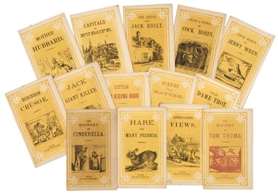 Lot 475 - Chapbooks. A complete set of 16 chapbooks, Yorkshire: Otley, circa 1840s