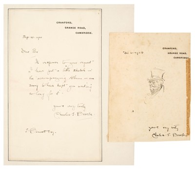 Lot 586 - Austen Family. A collection of approximately 55 Autograph and Typed Letters Signed