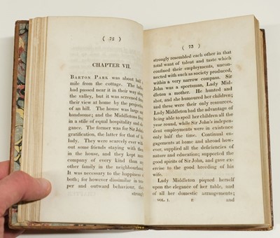 Lot 580 - Austen, Jane. Sense and Sensibility: A Novel, 3 volumes, 1st edition, 1811