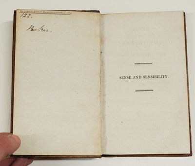 Lot 580 - Austen, Jane. Sense and Sensibility: A Novel, 3 volumes, 1st edition, 1811