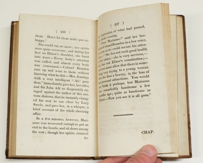 Lot 580 - Austen, Jane. Sense and Sensibility: A Novel, 3 volumes, 1st edition, 1811