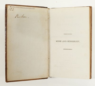 Lot 580 - Austen, Jane. Sense and Sensibility: A Novel, 3 volumes, 1st edition, 1811