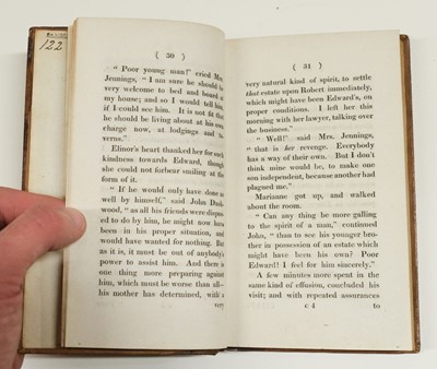Lot 580 - Austen, Jane. Sense and Sensibility: A Novel, 3 volumes, 1st edition, 1811
