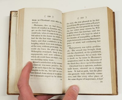Lot 580 - Austen, Jane. Sense and Sensibility: A Novel, 3 volumes, 1st edition, 1811