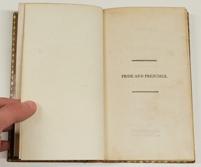 Lot 581 - Austen, Jane. Pride and Prejudice: A Novel... 3 volumes, 1st edition, 1813