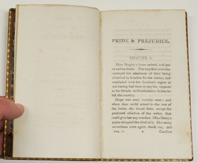 Lot 581 - Austen, Jane. Pride and Prejudice: A Novel... 3 volumes, 1st edition, 1813