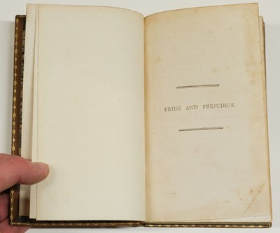 Lot 581 - Austen, Jane. Pride and Prejudice: A Novel... 3 volumes, 1st edition, 1813